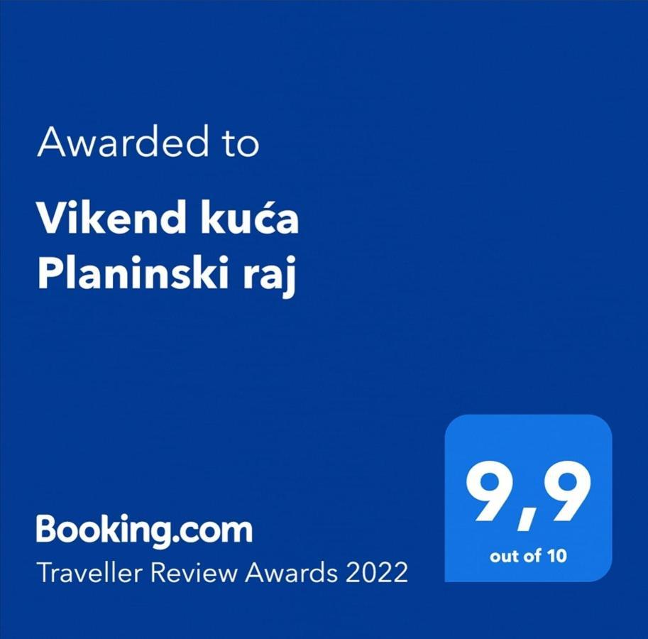 Vikend Kuca Planinski Raj Pale Dış mekan fotoğraf